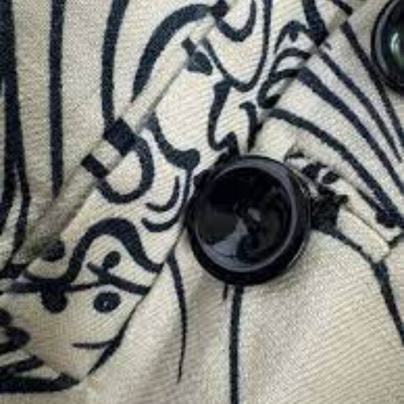 Anthropologie Elevenses Linen Blend Jacket RARE.  SZ 6 - Picture 5 of 8